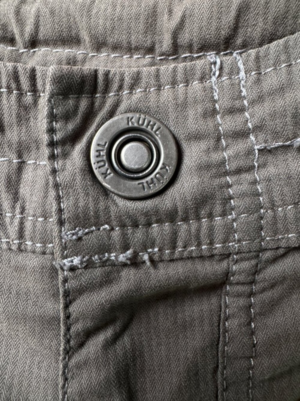 Kuhl Olive/Gray Quick Dry Hiking Pants in Women's 12 - Picture 2 of 14